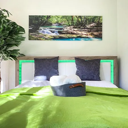 Wohlfuehl-apartment Mit Kostenfreier Tiefgarage, Wifi & Terrasse Лейпциг