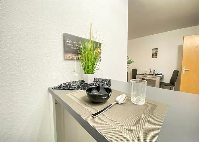 Апартаменты Wohlfuehl-apartment Mit Kostenfreier Tiefgarage, Wifi & Terrasse *