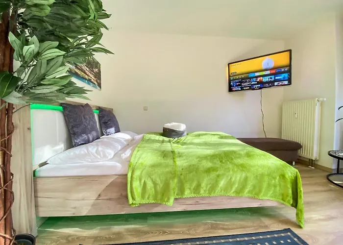 Wohlfuehl-apartment Mit Kostenfreier Tiefgarage, Wifi & Terrasse * Лейпциг